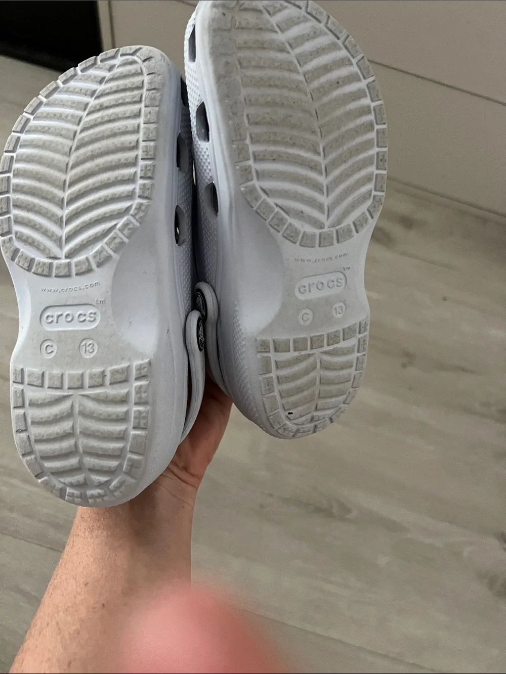 CROCS lightweight white